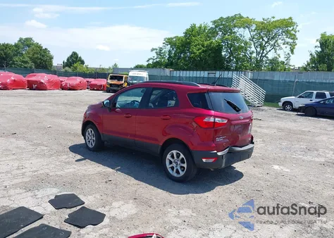 2018 Ford Ecosport Se from USA, damaged, VIN MAJ6P1UL0JC161552